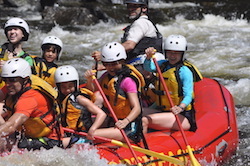 Family Whitewater Rafting on the Kennebec River