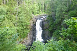 Moxie Falls Waterfall