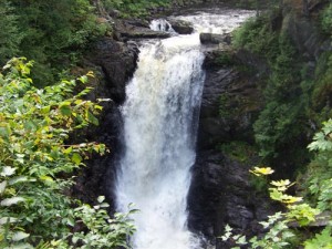 Moxie Falls Waterfall