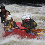 People White Water Rafting on the Penobscot River